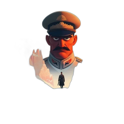 face, staff, mask, hat, pixel art, concept art, 3d render, cartoon transparent PNG cut-out