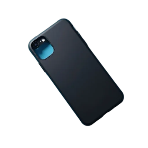 animal, 3d render, photorealistic, blue, black, smartphone, case, raised transparent PNG cut-out