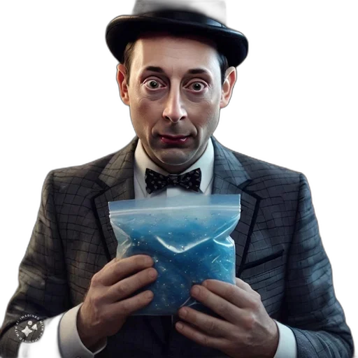 hat, face, mask, food, concept art, photorealistic, 3d render, underwater transparent PNG cut-out