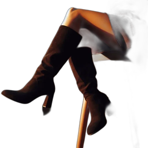 shoes, staff, furniture, umbrella, 3d render, concept art, photorealistic, fantasy art transparent PNG cut-out