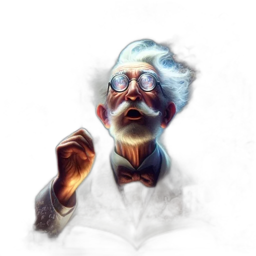 face, staff, mask, concept art, fantasy art, comic book art, pixel art, elderly transparent PNG cut-out