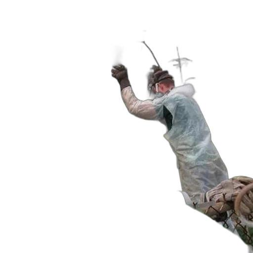 dragon, creature, staff, animal transparent PNG cut-out