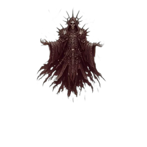 crown, hair, creature, staff, concept art, fantasy art, pixel art, 3d render transparent PNG cut-out