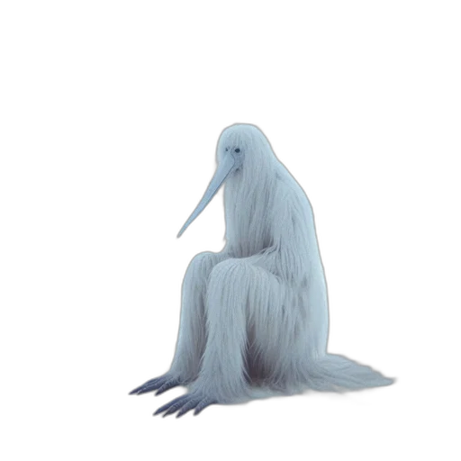 creature, animal, hair, dragon, concept art, 3d render, fantasy art, photorealistic transparent PNG cut-out