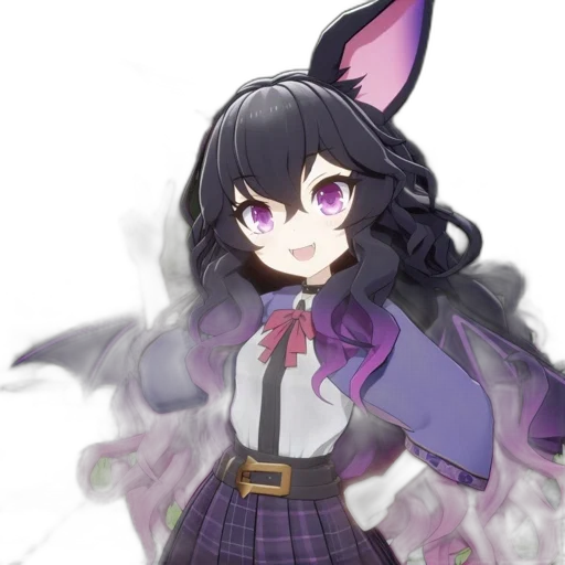 staff, creature, mask, animal, anime, pixel art, concept art, fantasy art transparent PNG cut-out