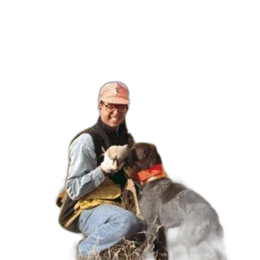 animal, staff, jacket, hat, photorealistic, book, cover, featuring transparent PNG cut-out