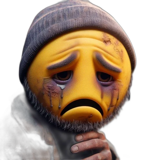 mask, face, creature, hat, concept art, photorealistic, 3d render, oil painting transparent PNG cut-out
