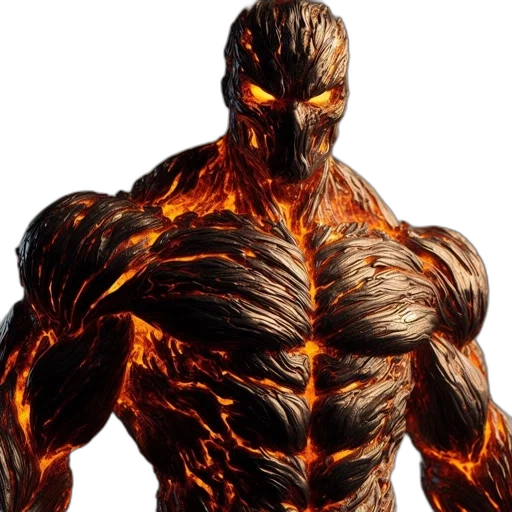 animal, creature, concept art, comic book art, 3d render, photorealistic, fire, intricately transparent PNG cut-out
