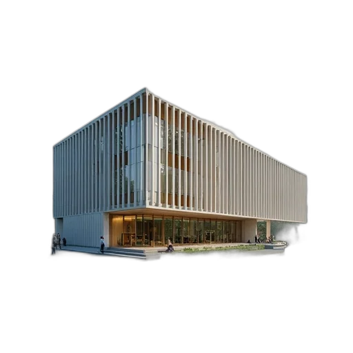 building, 3d render, concept art, microsoft transparent PNG cut-out