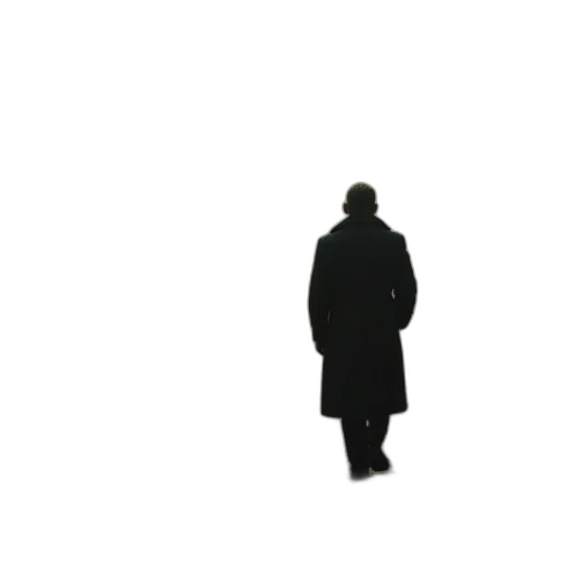 jacket, staff, robot, face transparent PNG cut-out
