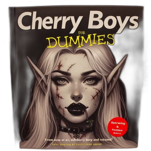 fantasy art, comic book art, concept art, book, named, cherry, boys, dummies transparent PNG cut-out