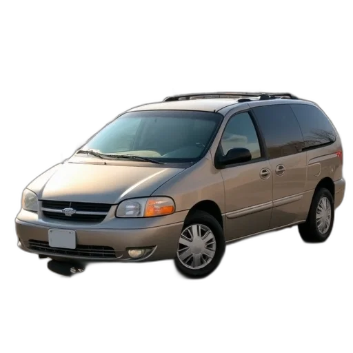 car, beige, minivan, parked, parking, lot, other, cars transparent PNG cut-out