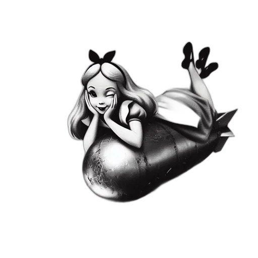 crown, creature, dress, concept art, fantasy art, cartoon, pixel art, underwater transparent PNG cut-out
