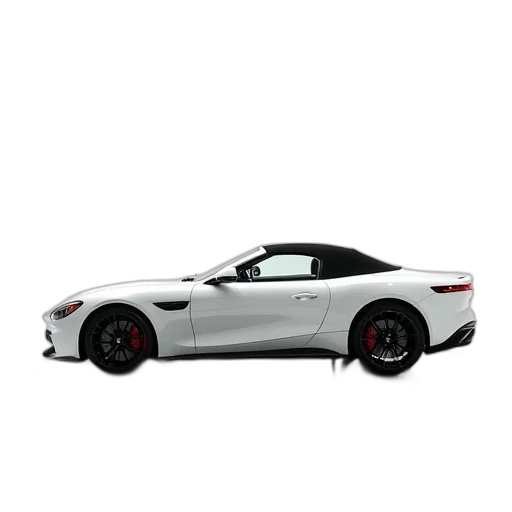 car, weapon, 3d render, photorealistic, concept art, white, convertible, sports transparent PNG cut-out