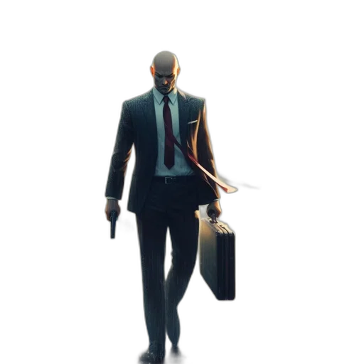 staff, jacket, weapon, concept art, 3d render, pixel art, photorealistic, bustling transparent PNG cut-out
