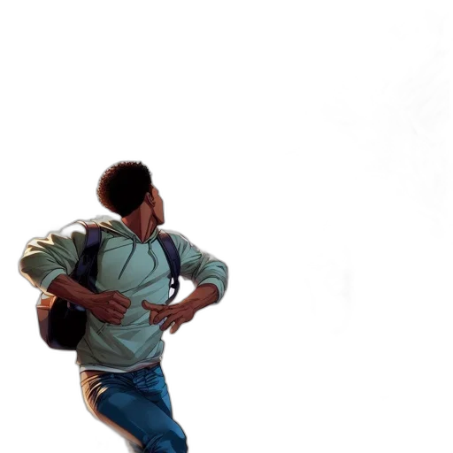 jacket, staff, weapon, shoes, concept art, photorealistic, 3d render, oil painting transparent PNG cut-out