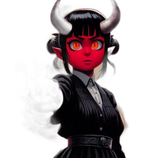 staff, dragon, mask, fantasy art transparent PNG cut-out