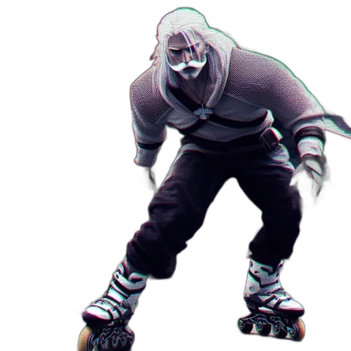 mask, creature, jacket, face, concept art, 3d render, photorealistic, pixel art transparent PNG cut-out