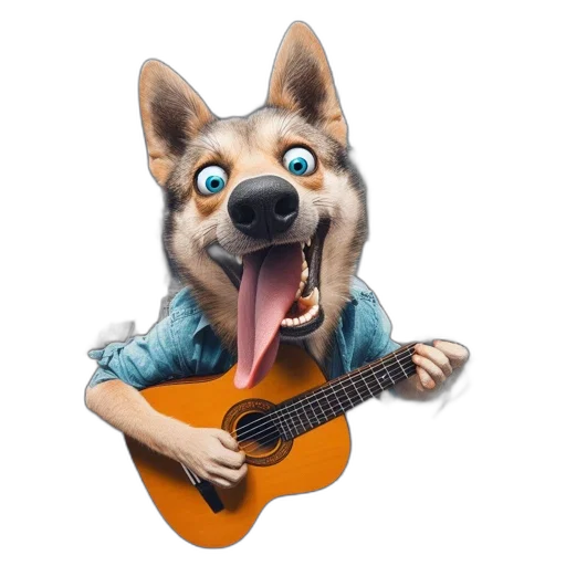animal, jacket, creature, face, cartoon, photorealistic, concept art, 3d render transparent PNG cut-out