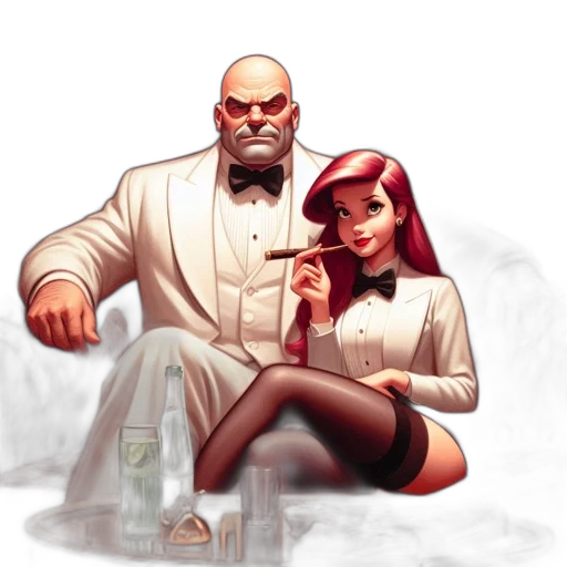 concept art, comic book art, fantasy art, pixel art, fire, opulent, setting, elderly transparent PNG cut-out