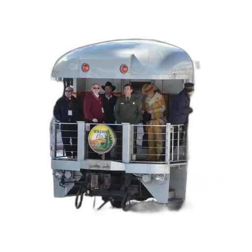 staff, jacket, robot, car, group, people, stand, back transparent PNG cut-out