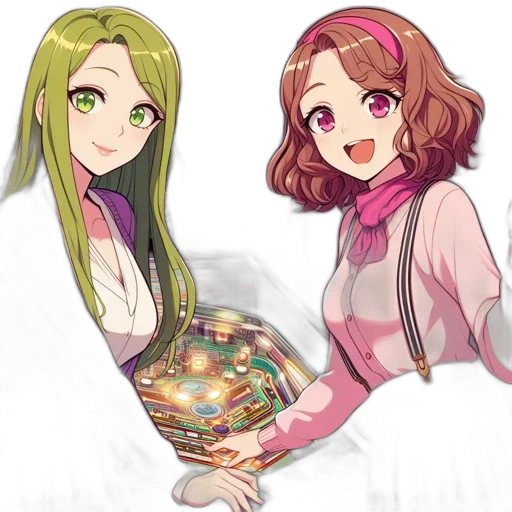 jacket, anime, pixel art, concept art, vaporwave, outer space, pastel, colorful transparent PNG cut-out