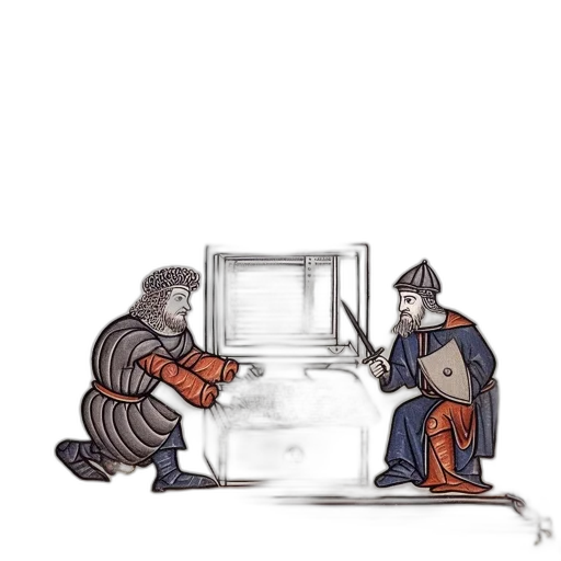 furniture, sword, robot, concept art, comic book art, pixel art, fantasy art, snow transparent PNG cut-out