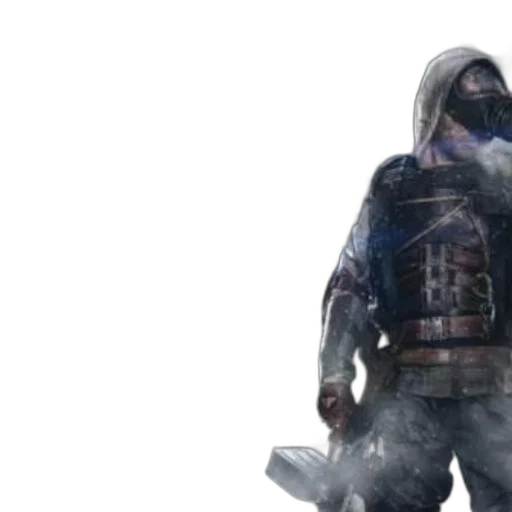 jacket, weapon, concept art, promotional, image, gameinfo, featuring, character transparent PNG cut-out