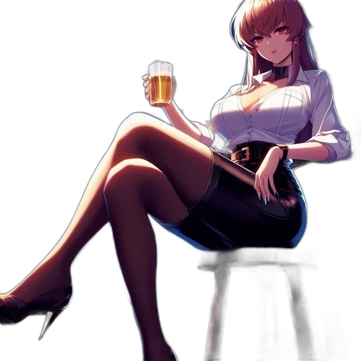 dress, robot, crown, furniture, concept art, anime, cyberpunk, pixel art transparent PNG cut-out