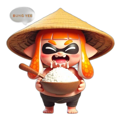 food, staff, mask, hat, 3d render, concept art, photorealistic, pixel art transparent PNG cut-out