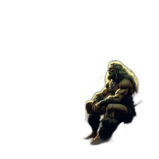 creature, animal, staff, mask, concept art, 3d render, fantasy art, pixel art transparent PNG cut-out