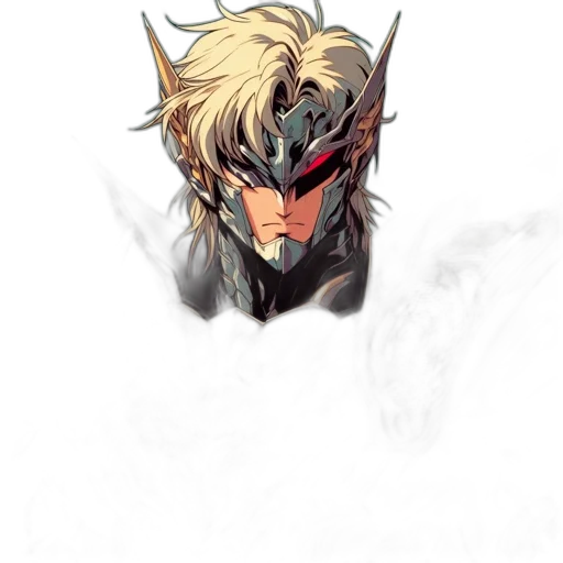 mask, face, dragon, weapon, concept art, fantasy art, comic book art, pixel art transparent PNG cut-out