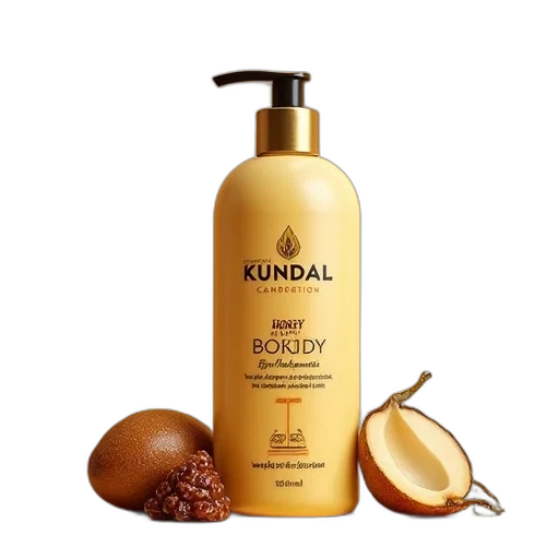kundal, bodylotion, honey, macadamia, 500 transparent PNG cut-out