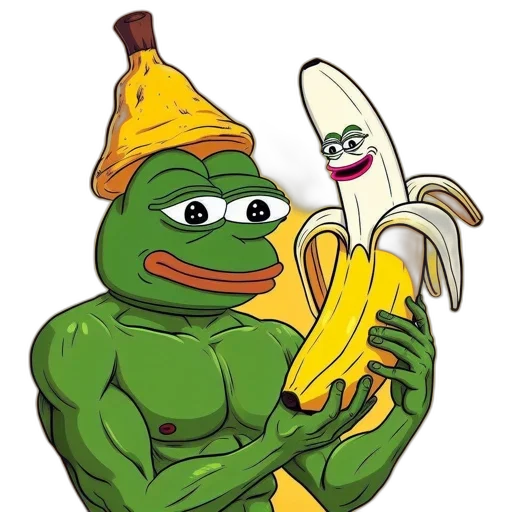 weapon, animal, creature, food, anthropomorphic, frog, character, donning transparent PNG cut-out