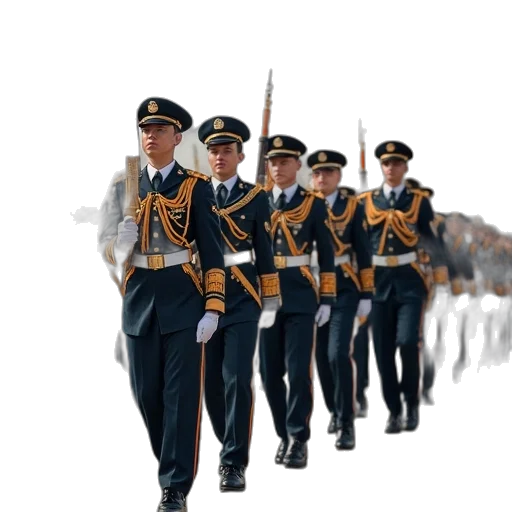 staff, sword, crown, 3d render transparent PNG cut-out