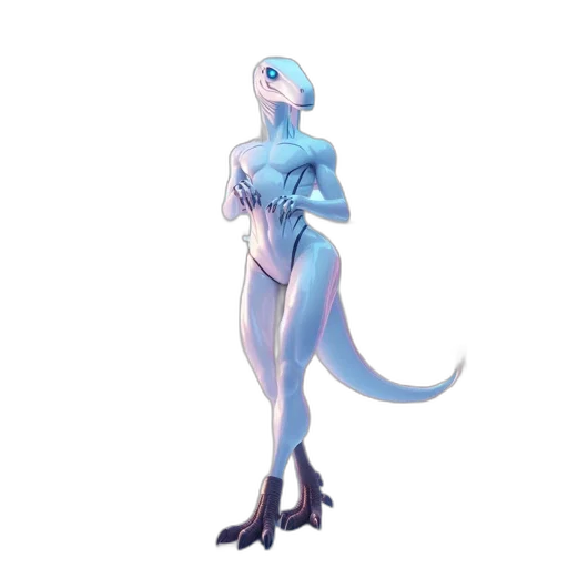 dragon, creature, robot, staff, concept art, fantasy art, 3d render, vaporwave transparent PNG cut-out