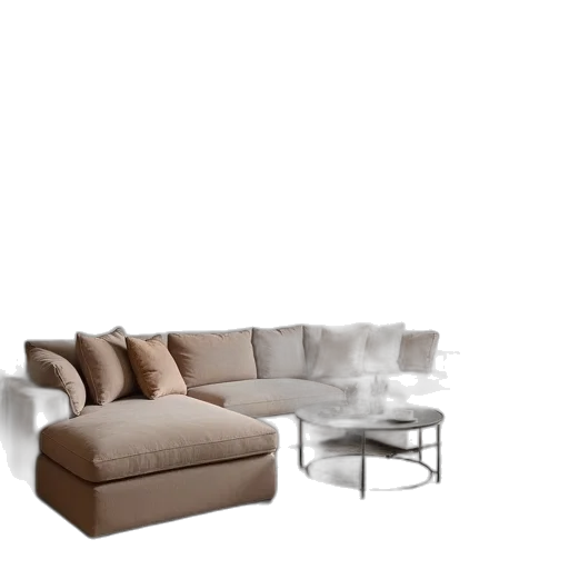 furniture, 3d render, photorealistic, concept art transparent PNG cut-out