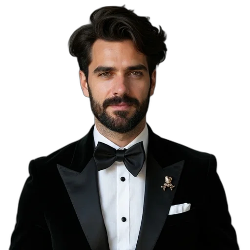 jacket, staff, crown, jewelry, photorealistic, cartoon, concept art, 3d render transparent PNG cut-out