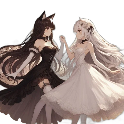 dress, mask, concept art, anime, fantasy art, pixel art, forest, fire transparent PNG cut-out