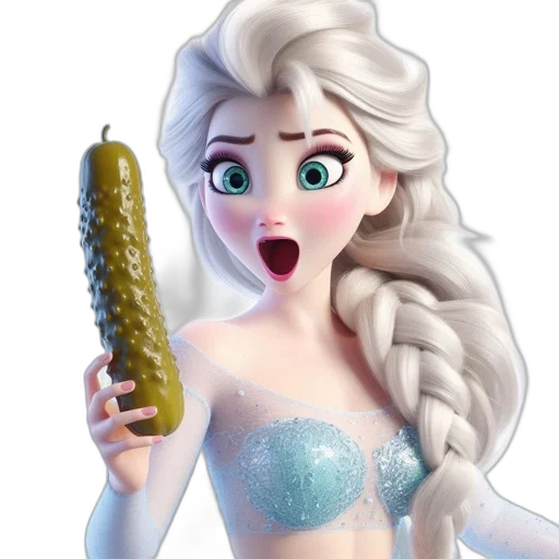 crown, food, sword, hair, fantasy art, concept art, cartoon, 3d render transparent PNG cut-out