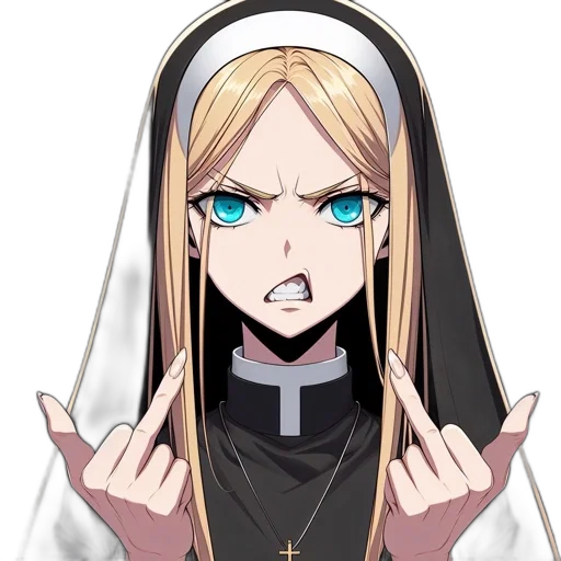 staff, anime, pixel art, cartoon, concept art, animated, figure, distinctive transparent PNG cut-out