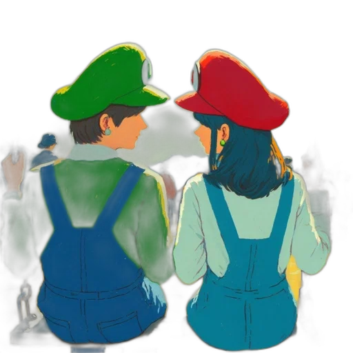 jacket, hat, crown, mask, watercolor, concept art, pixel art, 3d render transparent PNG cut-out