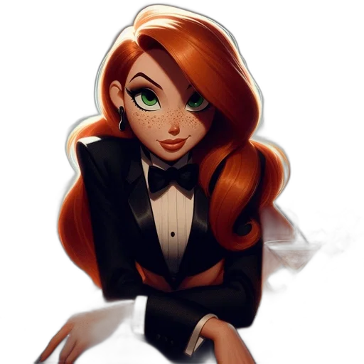 dress, staff, jewelry, cartoon, concept art, fantasy art, comic book art, elegant transparent PNG cut-out