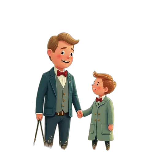 concept art, cartoon, 3d render, watercolor transparent PNG cut-out