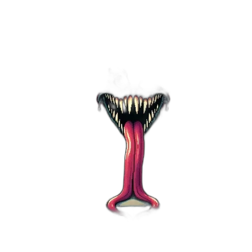 crown, jewelry, creature, staff, 3d render, concept art, vaporwave, pixel art transparent PNG cut-out