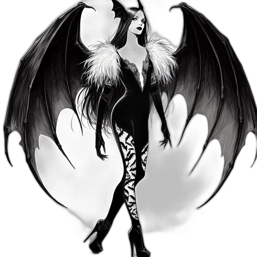 dragon, creature, staff, fantasy art, concept art, comic book art, pixel art, monochrome transparent PNG cut-out