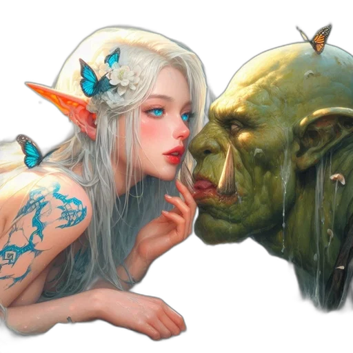 dragon, mask, fantasy art, concept art, photorealistic, comic book art, outer space, underwater transparent PNG cut-out