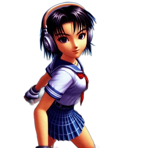 dress, pixel art, anime, photorealistic, concept art, young, female, character transparent PNG cut-out