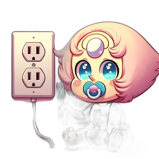 robot, creature, vaporwave, concept art, 3d render, pixel art, neon lights, pastel transparent PNG cut-out