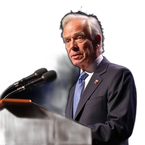 staff, face, creature, robot, bill, moyers, speaking, campaign transparent PNG cut-out